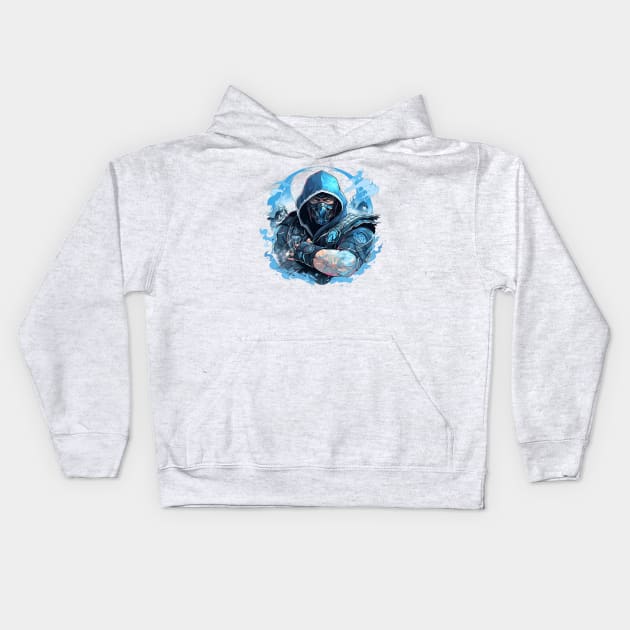 sub zero Kids Hoodie by lets find pirate